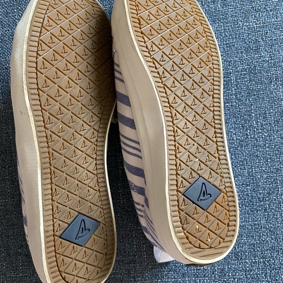 Sperry Nautical Striped Canvas Shoes - Picture 4 of 4